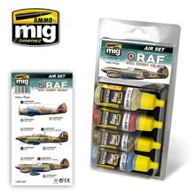 RAF WWII DESERT COLORS 4 JARS 17 ML **