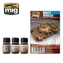 RUSTY VEHICLES 3 JARS 35 ML