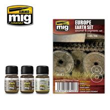 EUROPE EARTH SET 3 JARS 35 ML