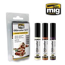 OILBRUSHER SET STARSHIP MARKINGS 3 JARS 35 ML