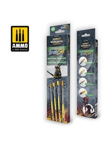 AMMO WARGAMING DRY BRUSH LAND BRUSH SET