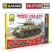 SOLUTION BOX #22 WWII USA ETO VEHICLES
