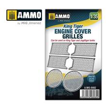 1/35 SCALE KING TIGER ENGINE COVER GRILLES