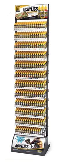 DISPLAY STANDARD ACRYLIC COLLECTION RACK 1080 JARS 17 ML