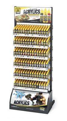 DISPLAY STARTER ACRYLIC RACK 540 JARS 17 ML