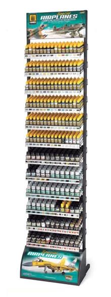 DISPLAY SPECIAL AIRPLANES RACK (MIX) 936 JARS