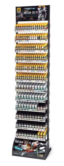 DISPLAY SPECIAL MECHA AND SCI-FI RACK (MIX) 936 JARS