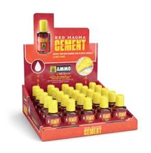 DISPLAY RED MAGMA CEMENT 25 JARS 30 ML