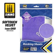 SOFTOUCH VELVET MASKING SHEETS 5 PCS 290MM X 145MM