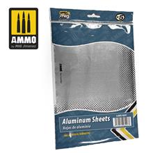 ALUMINIUM SHEETS 280X195 MM ADHESIVE 5 PCS