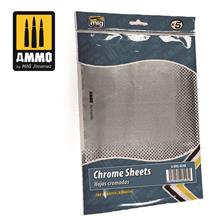 CHROME SHEETS 280X195 MM ADHESIVE 5 PCS