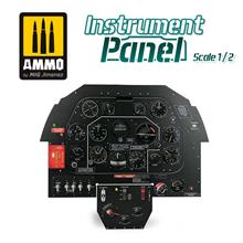 1/2 INSTRUMENT PANEL - N. AMERICAN P-51B MUSTANG