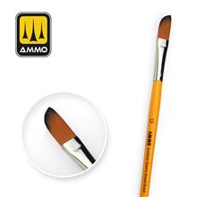 AMMO SYNTHETIC QUARTER ROUND BRUSH NO. 12