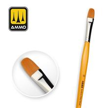 AMMO SYNTHETIC FILBERT BRUSH WITH T-HANDLE NO. 10