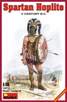 1/16 SPARTAN HOPLITE. V CENTURY B.C.