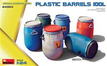1/24 PLASTIC BARRELS 100L 6 PCS.