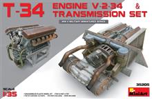 1/35 T-34 ENGINEV-2-34 & TRANSMISSION SET