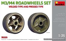 1/35 M3/M4 ROADWHEELS SET WELDED AND PRESSED TYPE