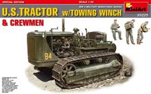 1/35 U.S.TRACTOR W/TOWING WINCH & CREWMEN. S.E.