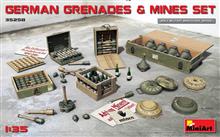 1/35 GERMAN GRENADES & MINES SET