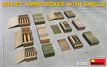 1/35 SOVIET AMMO BOXES W/SHELLS