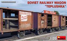 1/35 SOVIET RAILWAY WAGON TEPLUSHKA