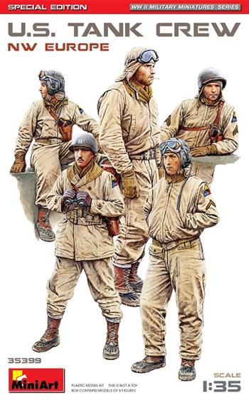 1/35 U.S. TANK CREW ( NW EUROPE).  SPECIAL EDITION