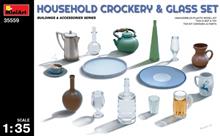 1/35 HOUSEHOLD CROCKERY & GLASS SET