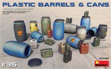 1/35 PLASTIC BARRELS & CANS