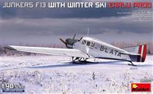 1/48 JUNKERS F13 WITH WINTER SKI. EARLY PROD