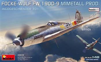 1/48 FOCKE-WULF FW 190D-9. MIMETALL PROD. JAGDGESCHWADER 301
