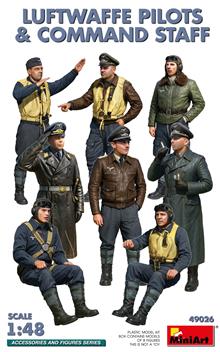 1/48 LUFTWAFFE PILOTS AND COMMAND STAFF