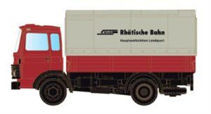 1/160 MAGIRUS MK 130M8 MIT PRITSCHE/PLANE - RHB (CH)