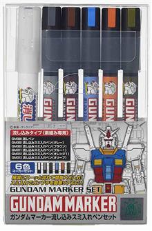 GUNDAM MARKER POURING INKING PEN SET GMS-122