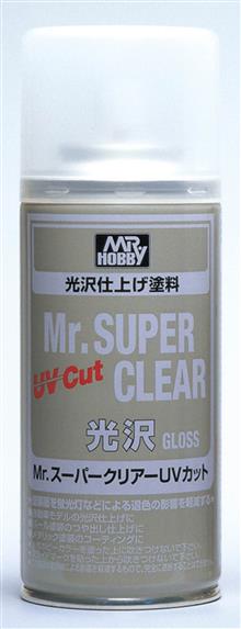 MR. SUPER CLEAR UV CUT GLOSS SPRAY 170 ML B-522