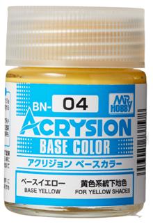 ACRYSION BASE COLOR 18 ML BASE YELLOW BN-04