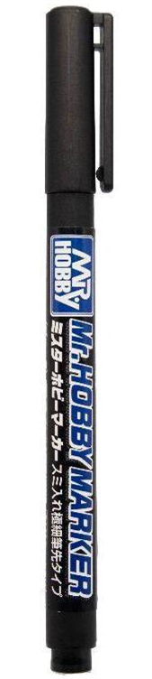 MR. HOBBY MARKER SUPER FINE TIP BRUSH PEN BLACK (?/25) *