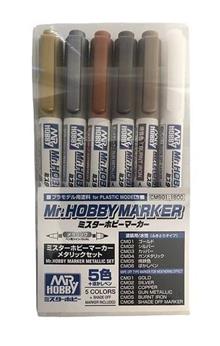 MR. HOBBY MARKER METALLIC SET CMS-01