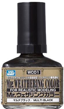 WEATHERING COLOR MULTI BLACK (40ML) (?/25) *