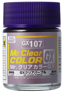 MR. CLEAR COLOR GX 18 ML CLEAR PURPLE GX-107
