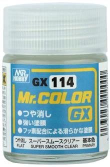 MR. COLOR GX 18 ML SUPER SMOOTH CLEAR FLAT GX-114