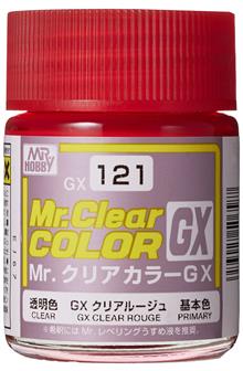 MR. CLEAR COLOR GX 18 ML ROUGE GX-121