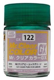 MR. CLEAR COLOR GX 18 ML PEACOCK GREEN GX-122