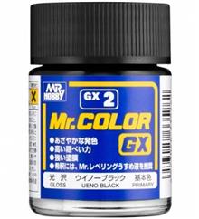 MR. COLOR GX 18 ML UENO BLACK GX-2