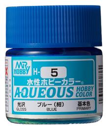 AQUEOUS HOBBY COLORS 10 ML BLUE H-005