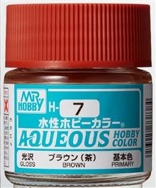 AQUEOUS HOBBY COLORS 10 ML BROWN H-007