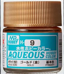 AQUEOUS HOBBY COLORS 10 ML GOLD H-009