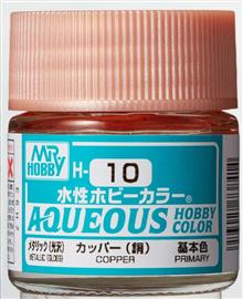 AQUEOUS HOBBY COLORS 10 ML COPPER H-010