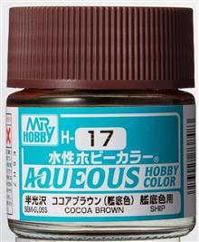 AQUEOUS HOBBY COLORS 10 ML COCOA BROWN H-017