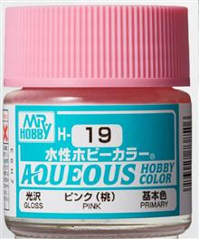 AQUEOUS HOBBY COLORS 10 ML PINK H-019